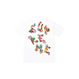 Wholesale export sup streetwear letter print 100% cotton t-shirt - relaxed fit, crew neck, short sleeve