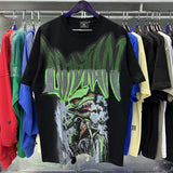wholesale american trend mixed emotion alien octopus hot diamond angel short-sleeved couple full print