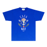 Casablanca T Shirts Fashion Print Street