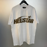 H-star series] fog high street retro women's head washed and distressed couple t-shirt shorts sweatshirt pants