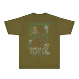 Casablanca T Shirts Fashion Print Street