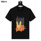 Psy wholesale american cho bunt-shirt colorful skull rabbit gradient letterprintingcouple short