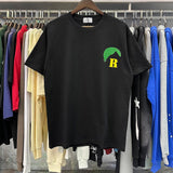 Rhude T Shirts Sunset Classic Print Cotton Casual Short Sleeve Men and Women