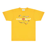 Casablanca T Shirts Fashion Print Street