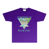 Casablanca T Shirts Fashion Print Street