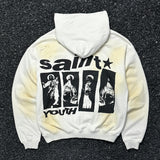 Men Vintage Hoodie