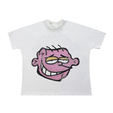 Wholesale billin hip-hop high street cartoon graphic dropped shoulder couple's short sleeve t-shirt