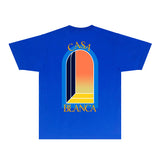 Casablanca T Shirts Fashion Print Street