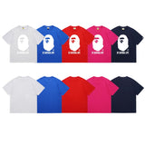 B@pe tshirtsssummer ape head little monkey camouflage short-sleeved round neck t-shirt