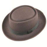 Walter White Hats Autumn and Winter Style Wool Felt Compressed Hat Men and Women Felt Hat Wool Cap