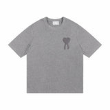 Summer valentine's day limited edition crochet chunky knit heart tee