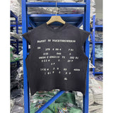 Vintage Wash Sleeveless Tank Top