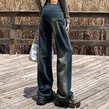 Unisex Jeans Maillard Vintage Wide Leg Jeans