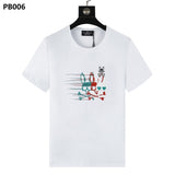 Psy wholesale american cho bunt-shirt colorful skull rabbit gradient letterprintingcouple short