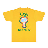 Casablanca T Shirts Fashion Print Street