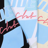 Rhude T Shirts Yacht Club Printed Cotton Short Sleeves Men and Women