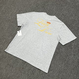 Aime leon dore color block letter high street loose short sleeve t-shirt hoodie long sleeve