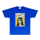 Casablanca T Shirts Fashion Print Street