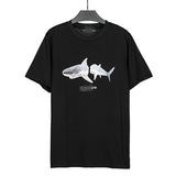 Correct version of pa beheaded bear short sleeve palm tree high street ins teddy bear shark love