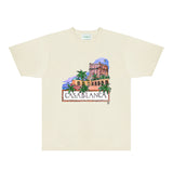 Casablanca T Shirts Fashion Print Street