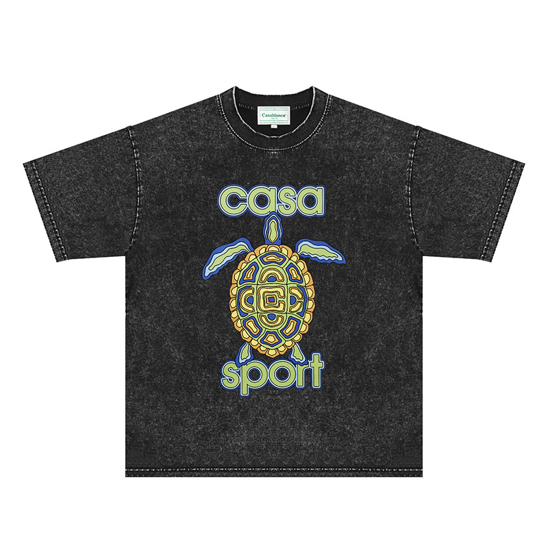 Casablanca Distressed T-Shirt