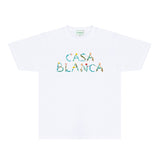 Casablanca T Shirts Fashion Print Street