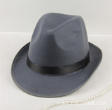 Walter White Hats Xu Wenqiang Jackson Wide Brim Top Hat Stage British Hat Jazz Wool Felt Hats