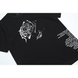 Vlone T Shirt Spring/Summer Pattern Crew Neck Short Sleeve
