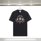 Foreign trade summer casa blanca letter print casual loose fit short sleeve t-shirt