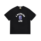 B@pe tshirtsssummertrendy ape head little monkey camouflage couple short sleeve round neck t-shirt men
