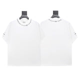 Mm series export wholesale margiela simple style digital four-corner mark couple short-sleeved t-shirtpure cotton high quality