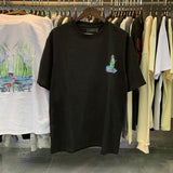 Wholesale amri little angel crane peace bird digital gradient letter logo couple's short set