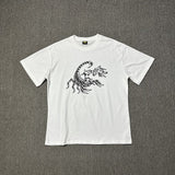 Wholesale foreign trade corteiz devil's island letter logo print short sleeve fog high street couple oversized t-shirt