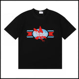 American trend rhu marlboro high definition printing de casual round neck short sleeve t-shirt export wholesale