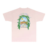 Casablanca T Shirts Fashion Print Street