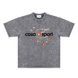 Casablanca Distressed T-Shirt