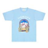 Casablanca T Shirts Fashion Print Street