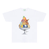 Casablanca T Shirts Fashion Print Street