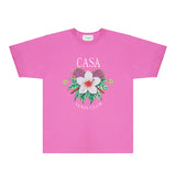 Casablanca T Shirts Fashion Print Street