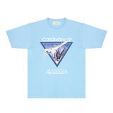 Casablanca T Shirts Fashion Print Street