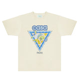 Casablanca T Shirts Fashion Print Street