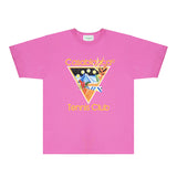 Casablanca T Shirts Fashion Print Street