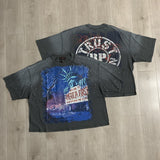 Rare peaceloose t-shirt american street oversize oversized hot diamond short-sleeved t-shirt