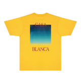 Casablanca T Shirts Fashion Print Street