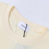 Rhude T Shirts Coconut Sunset Sailing Printing Cotton Casual Loose Short Sleeve Men and Women