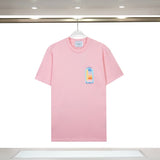 Casablanca spring/summer dreamland: starry castle casa letter logo short sleeve couple's tee