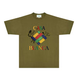 Casablanca T Shirts Fashion Print Street