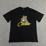 Wholesale foreign trade alcatraz basic series short-sleeve corteiz phantom letter logo print t-shirt