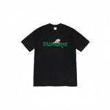 Wholesale export sup streetwear letter print 100% cotton t-shirt - relaxed fit, crew neck, short sleeve
