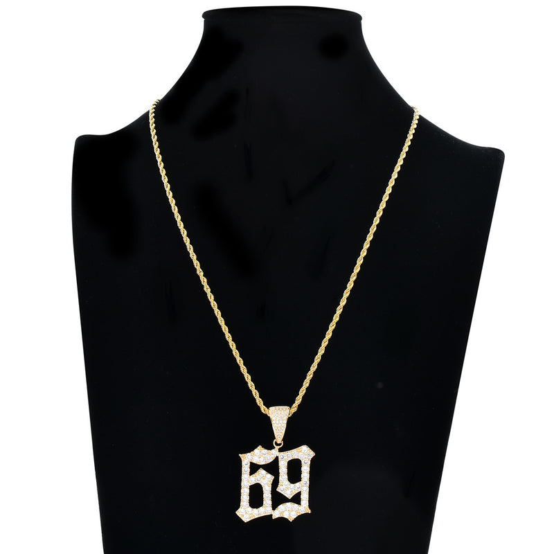 6IX9INE Pendant Hip Hop Creative Digital 69 Pendant